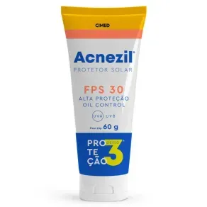 Protetor Solar Facial Acnezil Oil Control FPS30 60g